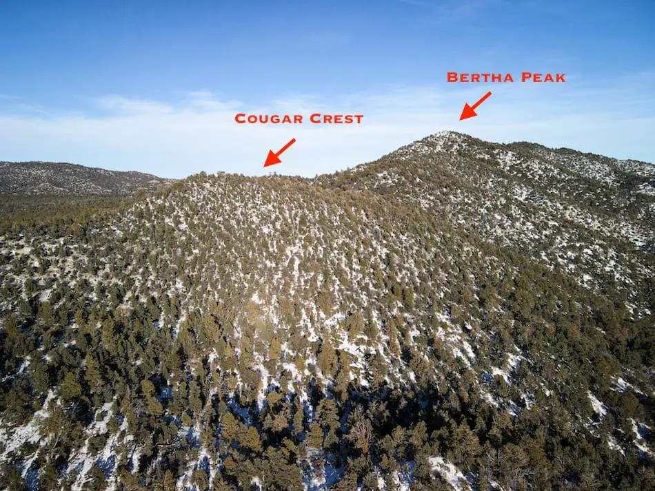 cougar crest and bertha peak