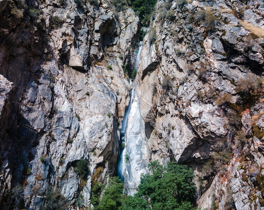 Monkeyface Falls: Secret Cascade En Route to Big Bear