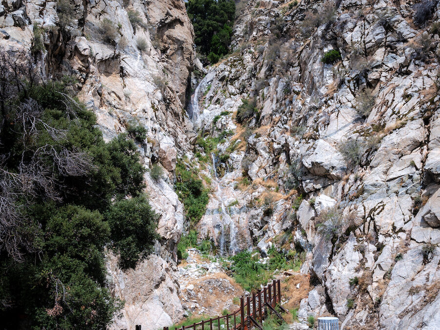 Frustration Creek Falls: Huge Waterfall Off Of Hwy 38
