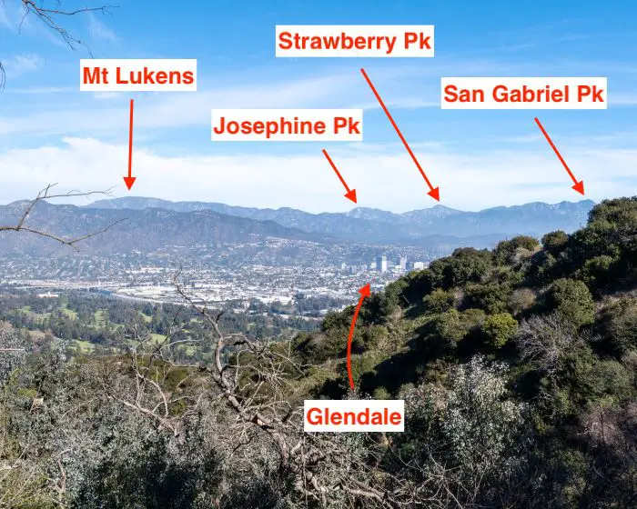 San Gabriel Mountains From Griffith Park