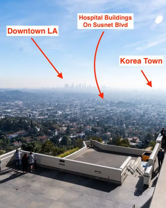 Downtown LA & Korea Town From Griffith Observatory